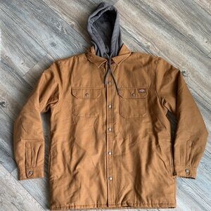 Dickies Hooded Shirt Jacket